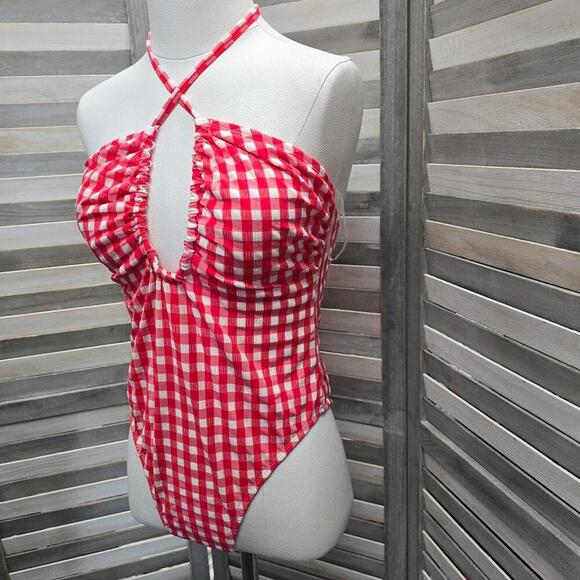 Ultra High Leg Cheeky One Piece Swimsuit | Wild Fable | Large (12/14) - Picture 3 of 10